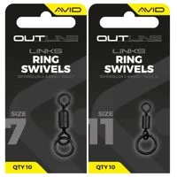 Avid Carp Outline Ring Swivels
